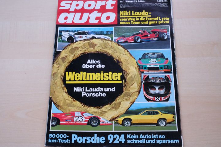 Deckblatt Sport Auto (01/1978)